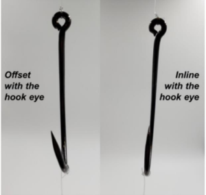 Circle Hooks Off Set Eye 8/0