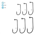 Jig Hook 90 Degree - Line art