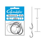 Two Hook Bait Rig - Line art Two Hook Bait Rig - Line art