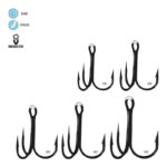 Treble 23, Magic Eye, 2x Strong, Round Bend -Line art