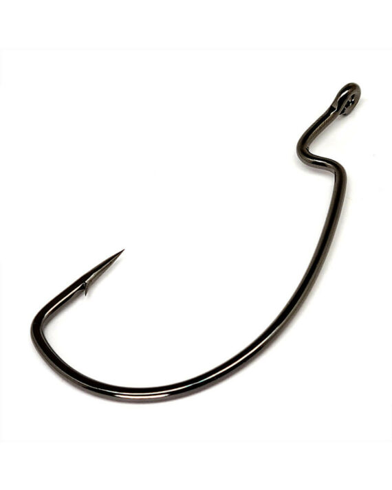 Gamakatsu Extra Wide Gap Frog Hooks - 3/0 Size, Black, 3 Pack