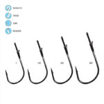 Finesse Heavy Cover Worm with Wire Keeper - Line art