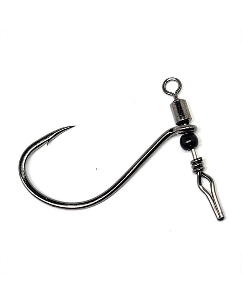 Automatic Fishing Hook Swivel Snap Fishing Hooks for Ponds Rivers Trapping