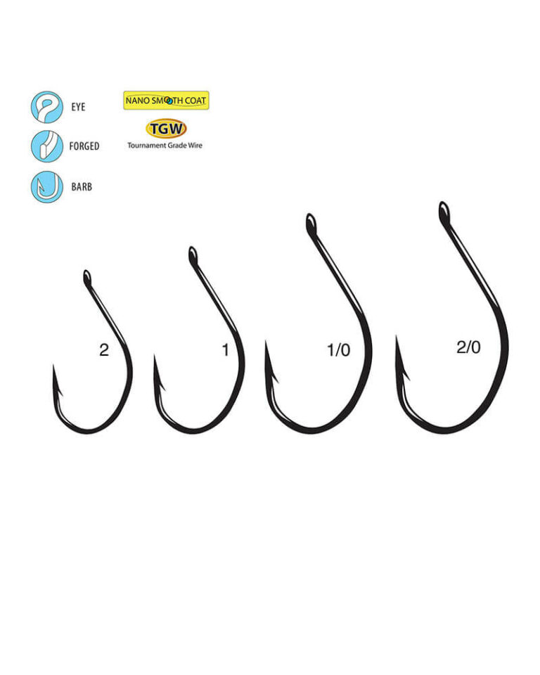 GFinesse Drop Shot (6 Pack) Gamakatsu USA Fishing Hooks