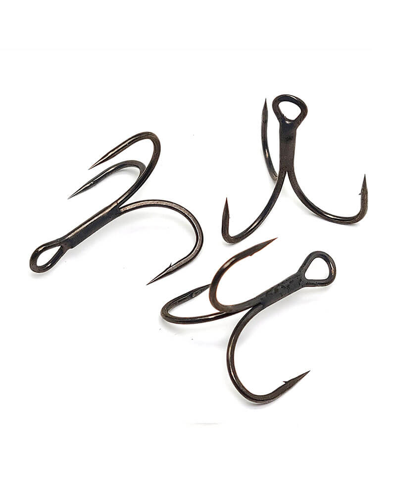 GAMAKATSU TREBLE HOOK, EXTRA WIDE GAP SHORT SHANK