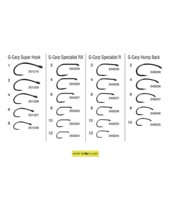 G-Carp Super Hook - Line art