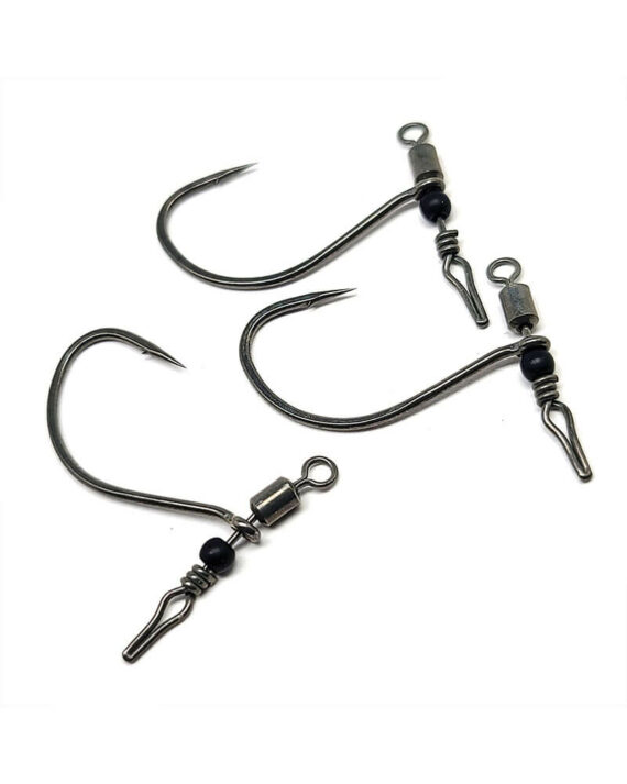 Gamakatsu Finesse Jig Head Offset Hooks - 1/0 Hook Size, 1/4 Oz Weight, 4-Pack For Bass, Panfish