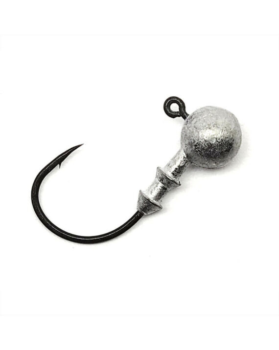 Lot De 5 Têtes De Jig Gamakatsu Round 211 - 1/8 Oz, Hameçon Taille 2 - Pour Leurres Souples