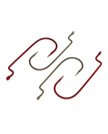 Worm Hooks, Offset Shank, Round Bend - Group