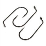 Jig Hook 60 Degree Flat Eye, Round Bend - Group Jig Hook 60 Degree Flat Eye, Round Bend - Group