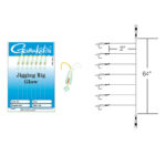 Jigging Rig, Gold - Line art