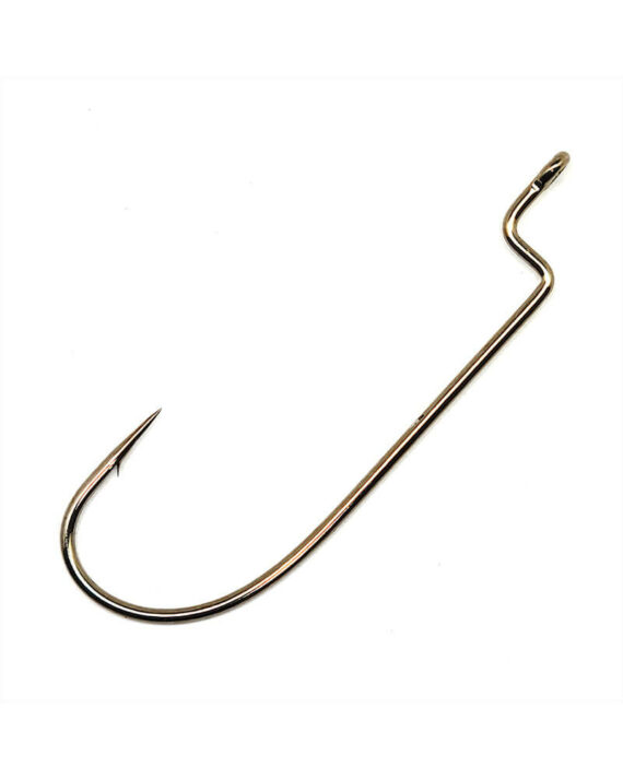 Worm, Offset Shank, O’Shaughnessy Bend Gamakatsu USA Fishing Hooks