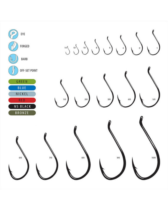 Gamakatsu 75413 Octopus Barbless Fishing Hook - View #5