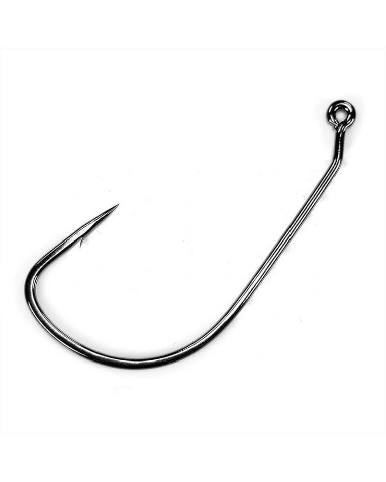 Gamakatsu Worm Offset Ewg NS Black Hook Size 4/0 25 Per Pack