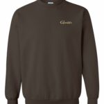 Brown Retro Sweatshirt Front Image